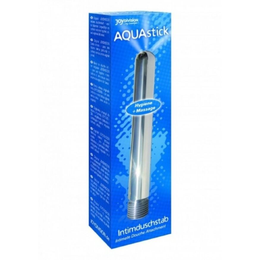Анальный душ со шлангом Joy Division Aluminium Intimate Douche, стальной