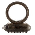 Эрекционное кольцо - Vibro Ring Dark Silicon