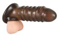 Плотная насадка на пенис с отверстием для мошонки Rebel Dick &amp; Ball Sleeve