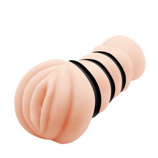 Мастурбатор реалистичный Crazy Bull Pocket Pussy из киберкожи, 15 см &mdash; 