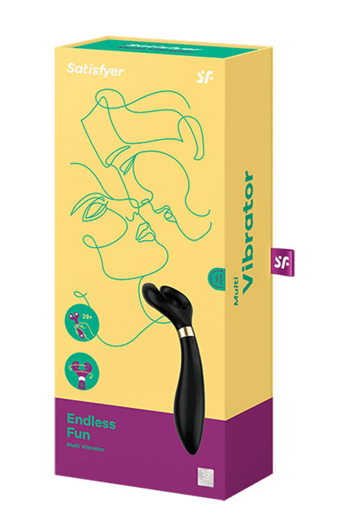 Многофункциональный вибратор SATISFYER ENDLESS FUN BLACK