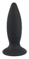 Перезаряжаемая анальная пробка Black Velvets Rechargeable Plug Small