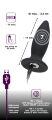 Перезаряжаемая анальная пробка Black Velvets Rechargeable Plug Small