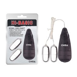 Виброяйца с пультом Chisa Dual Delight Vibrating Bullets