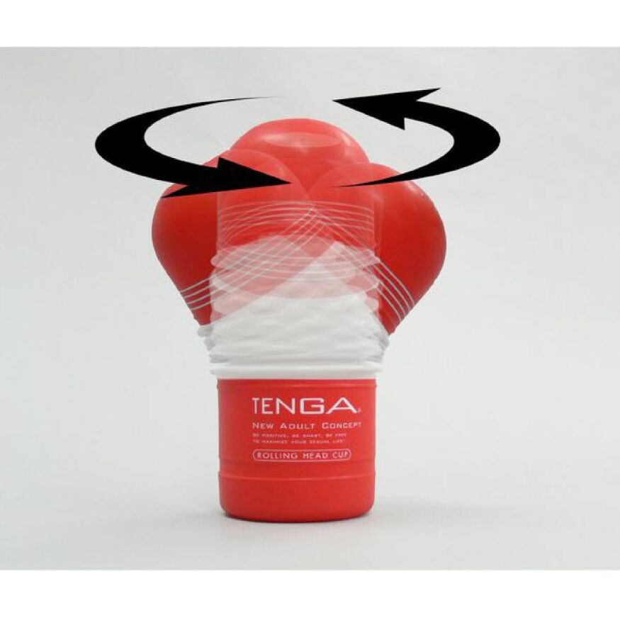 Мастурбатор Tenga Rolling Head Cup STRONG с интенсивной стимуляцией головки