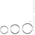 Набор эрекционных колец Sinner Gear Unbendable - Cock/Ball Ring &amp; Glans Ring Set