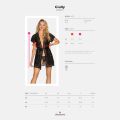 Пеньюар Obsessive Giully peniuar L/XL