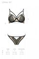 Комплект Passion LORINA SET, XXL/XXXL, beige, бюстгальтер та трусики