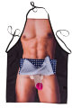 Кухонний фартух з плюшевим пенісом Kitchen Apron Men Body
