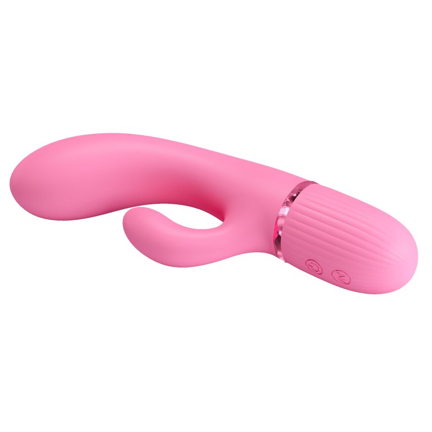 Вібромасажер для стимуляції точки G та клітора Pretty Love - Marski Pink, BW-500059