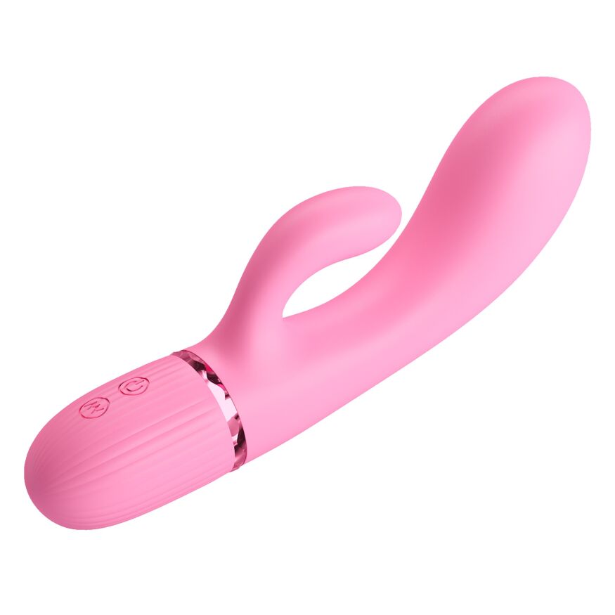 Вібромасажер для стимуляції точки G та клітора Pretty Love - Marski Pink, BW-500059