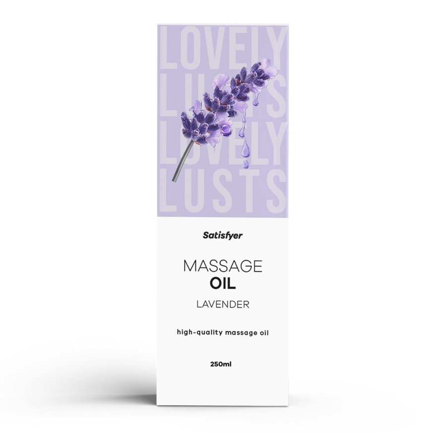 Массажное масло - Satisfyer Massage Oil Lavender, 250 мл