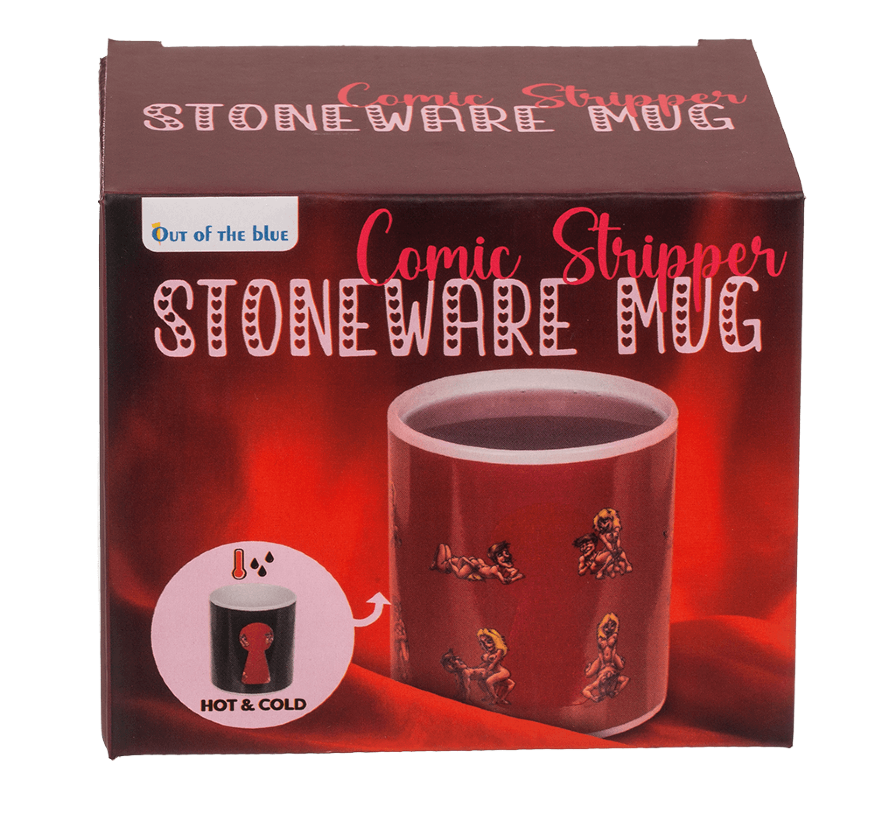 Чашка з термоефектом Stoneware Mug Comic Stripper, 300 мл