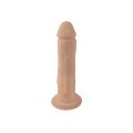 Двойной фаллоимитатор с вибрацией SilexD Double Gusto Vibro Flesh (Model 1 size 8" &amp; 7") + LRS