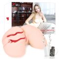 Торс попка Kokos 002 Hanna ONAHOLE Real Hips 2WayPlus с вибрацией и массажем