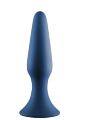 Анальная пробка с утяжеленным шариком MENZSTUFF METAL BALL BLUTT PLUG BLUE