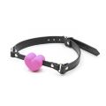 Кляп сердце  Silicone Luxury Fetish Pink