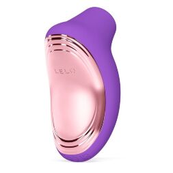 Звуковой стимулятор клитора LELO SONA 2 Travel Purple, тревел-версия, 12 режимов