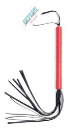 Флогер з колекції Fetish Boss Series - Whip Red and Black (довжина 50 см), BS3300106