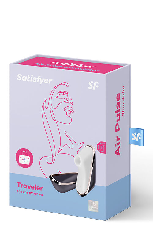 Вакуумный клиторальный стимулятор SATISFYER PRO TRAVELER