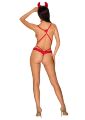Тедди Evilia красного цветаObsessive Evilia teddy red S/M