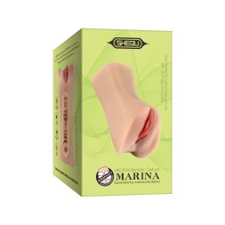 Реалистичная вагина Marina без вибрации