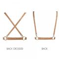 Портупея на грудь MAZE Bijoux Indiscrets бежевая, OS