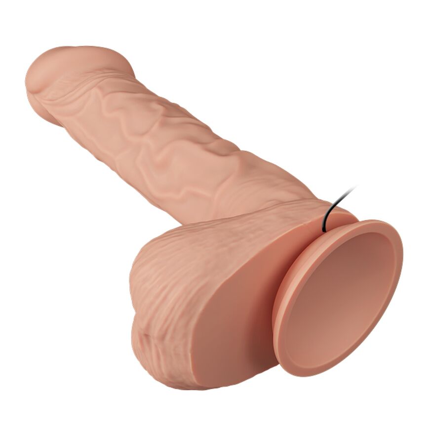 Вибратор реалистичный с подвижной кожей - Beautiful Encounter Bergrisi Vibrator Flesh