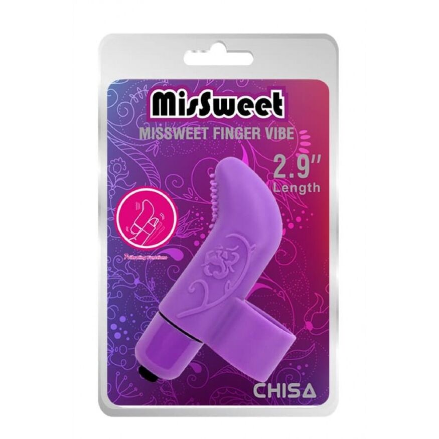 Вибратор на палец Finger Vibe Chisa Purple