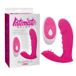 Вибратор с клиторальной стимуляцией Intimate Melody Chisa Strapless Strap-on