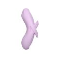 Смарт-вібратор для клітора Svakom Echo 2 Pink Lilac, підігрів до 38 °C, знімна насадка на палець