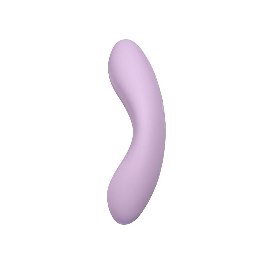 Смарт-вібратор для клітора Svakom Echo 2 Pink Lilac, підігрів до 38 °C, знімна насадка на палець