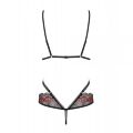 Боди Obsessive Megies teddy black S/M                                 