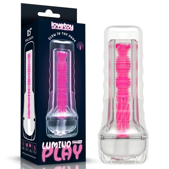 Мастурбатор - Lumino Play Masturbator Pink Glow 8.5"