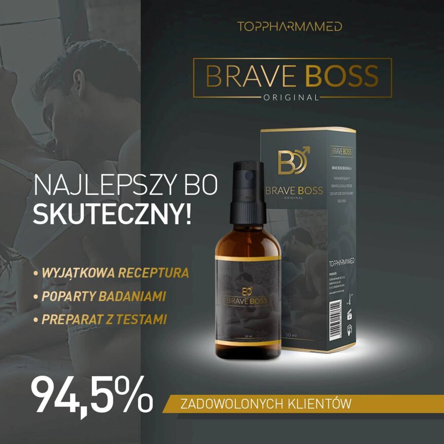 Спрей пролонгуючий для чоловіків BRAVE BOSS Original spray, 50 ml