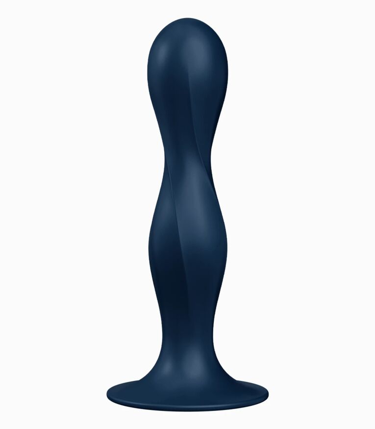 Универсальный фаллоимитатор Satisfyer Double Ball-R с 2-мя утяжеленными шариками двигающимися внутри