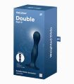 Универсальный фаллоимитатор Satisfyer Double Ball-R с 2-мя утяжеленными шариками двигающимися внутри