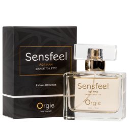 Чоловічі парфуми з феромонами Orgie - Sensfeel for Man (50 мл), цитрусово-деревний аромат
