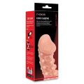 Насадка на член c обильным рельефом и фиксацией мошонки Kokos Cock Sleeve CS 010 S