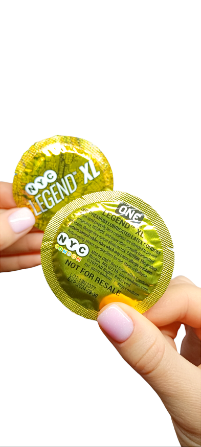Презервативы ONE Legend XL (большие)(по 1шт)(упаковка может отличаться цветом и рисунком)