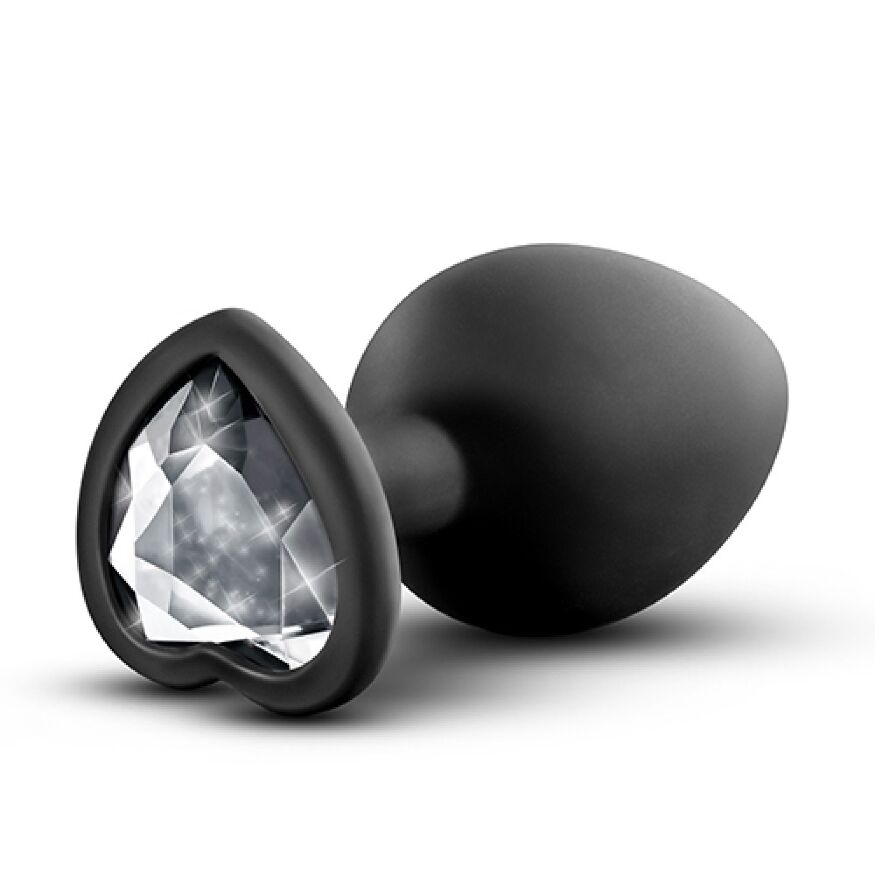 Анальная пробка с камнем Blush TEMPTASIA BLING PLUG SMALL BLACK