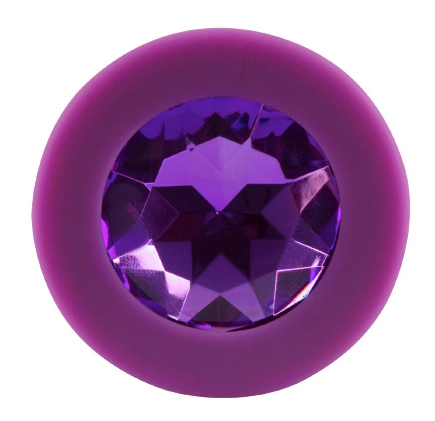 Анальна пробка - Colorful Joy Jewel Purple Plug Medium