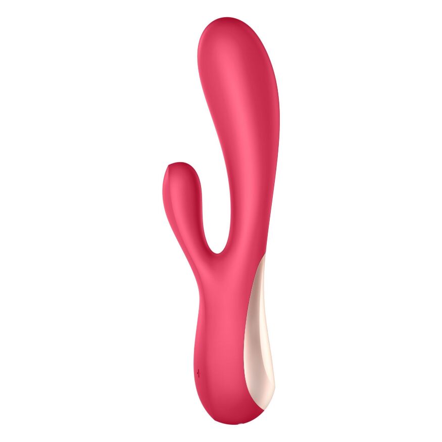 Смарт вибратор-кролик Satisfyer Mono Flex Red, 2 мотора, управление через интернет (мятая упаковка)