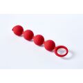 Анальные бусы Core APPULSE LeFrivole красная 15x2.5 см