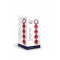 Анальные бусы Core APPULSE LeFrivole красная 15x2.5 см