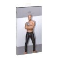 Штаны мужские с декоративными складками из винил H051 от Noir Handmade L