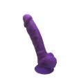 Фаллоимитатор двухслойный SilexD Johnny Purple (MODEL 1 size 7in) 17.5х3.8 см