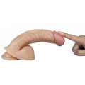 Рельєфний член - LoveToy Real Extreme Dildo 8.5"