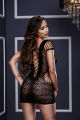 Кружевное мини платье CORSET FRONT LACE MINI DRESS, OS
