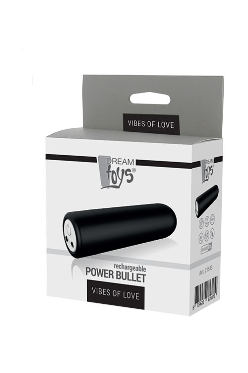 Вибропуля VIBES OF LOVE POWER BULLET BLACK